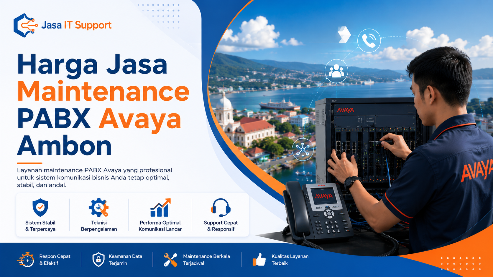 Harga Jasa Maintenance PABX Avaya Ambon