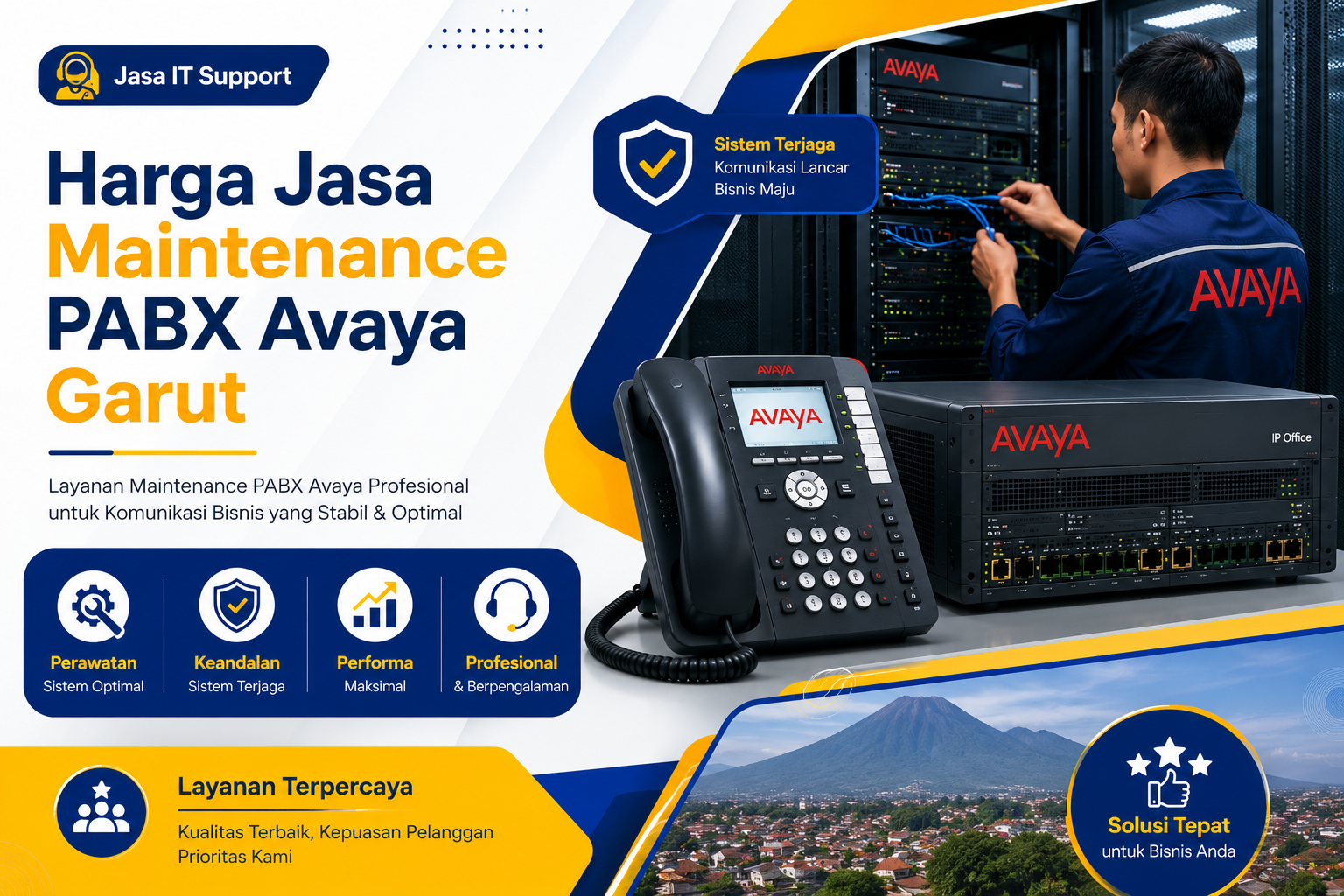 Harga Jasa Maintenance PABX Avaya Garut
