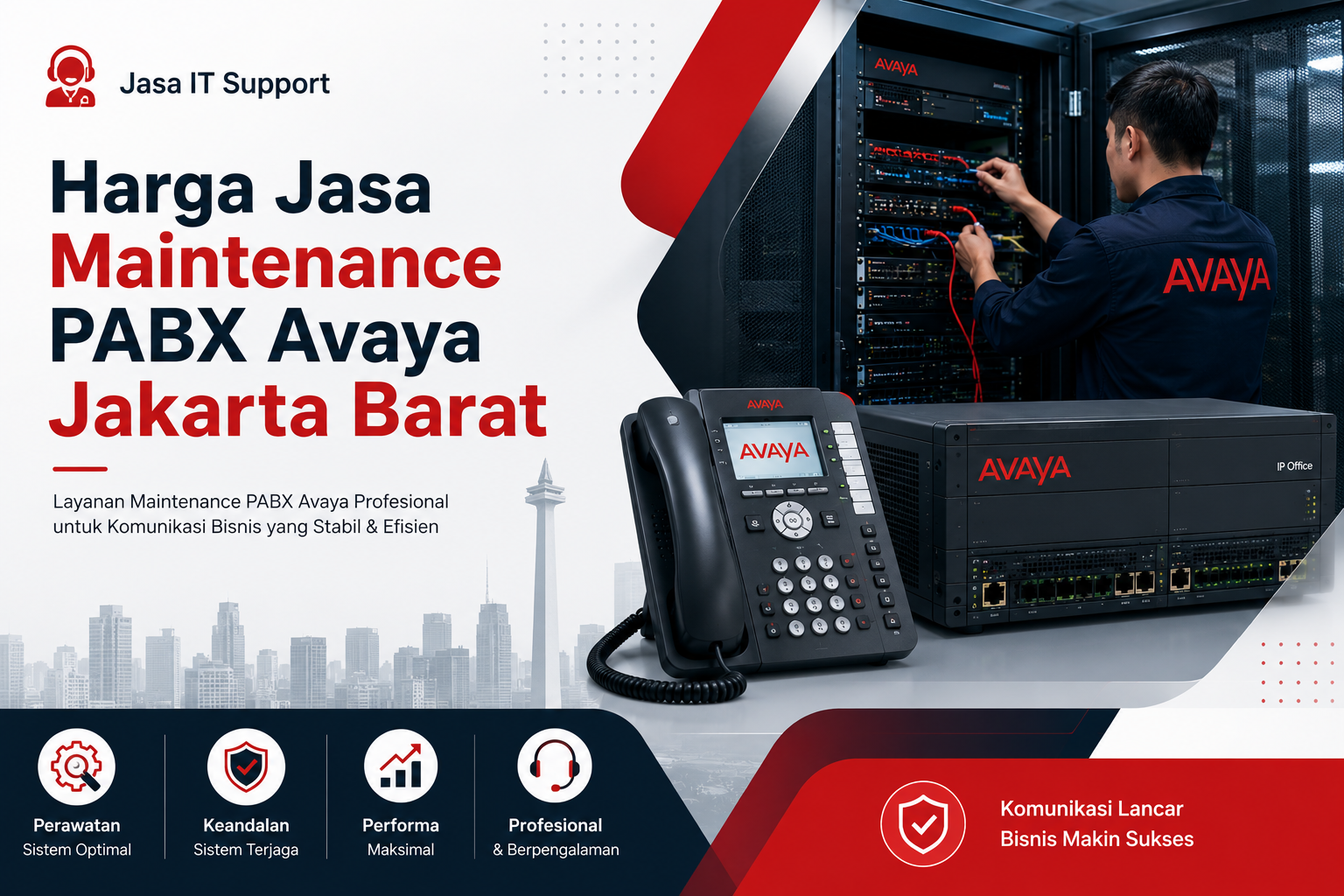 Harga Jasa Maintenance PABX Avaya Jakarta Barat