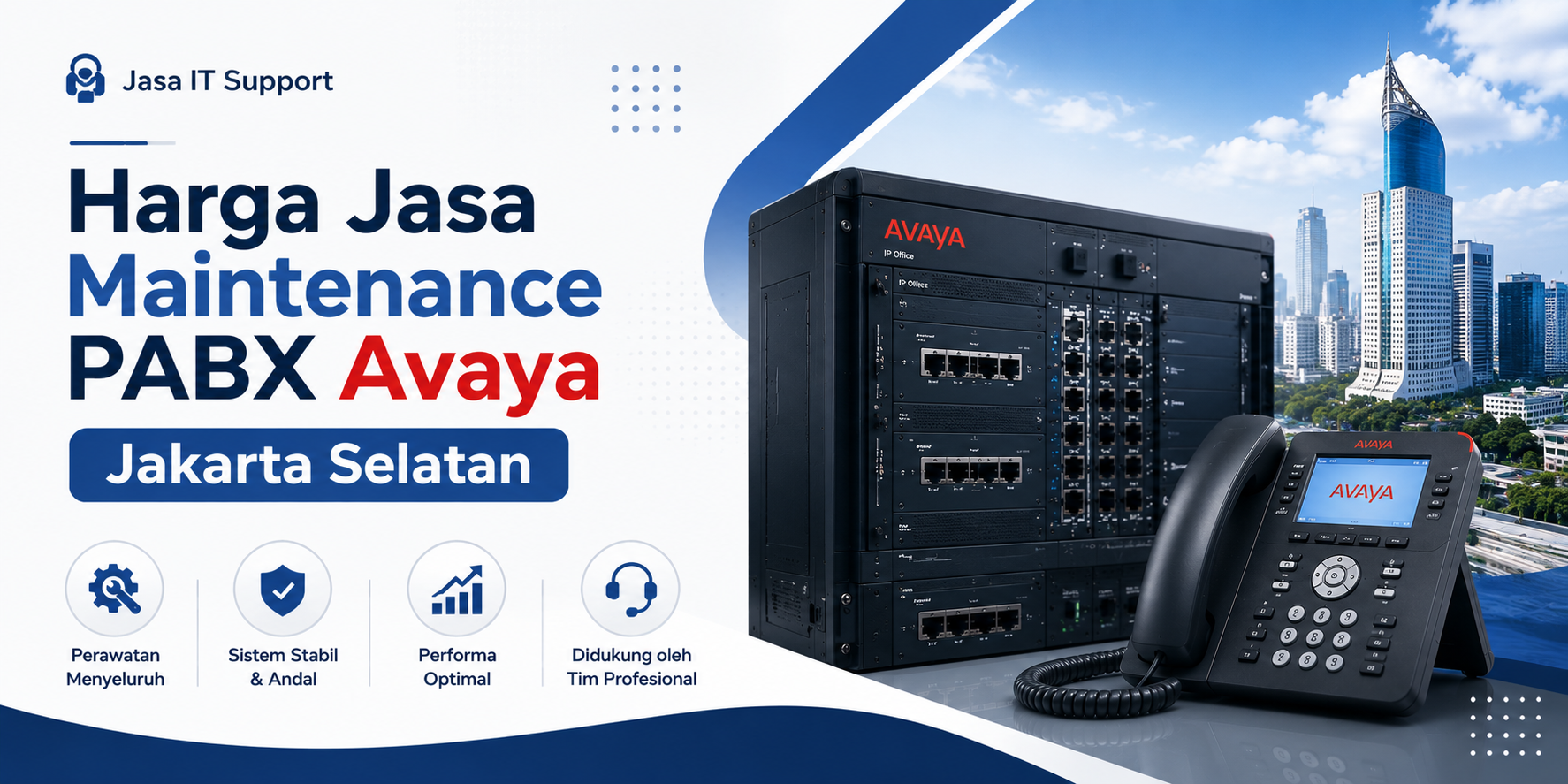 Harga Jasa Maintenance PABX Avaya Jakarta Selatan