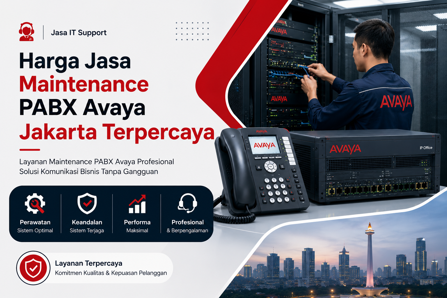 Harga Jasa Maintenance PABX Avaya Jakarta