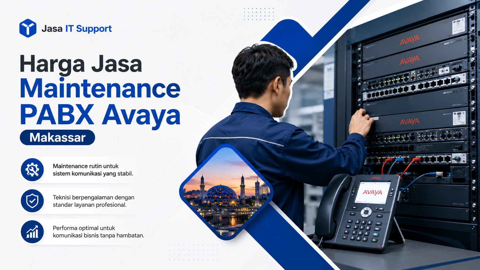 Harga Jasa Maintenance PABX Avaya Makassar