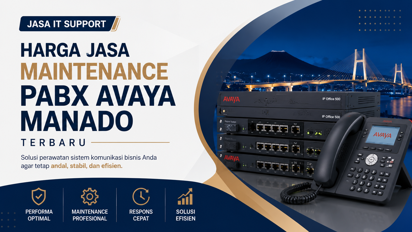 Harga Jasa Maintenance PABX Avaya Manado Terbaru