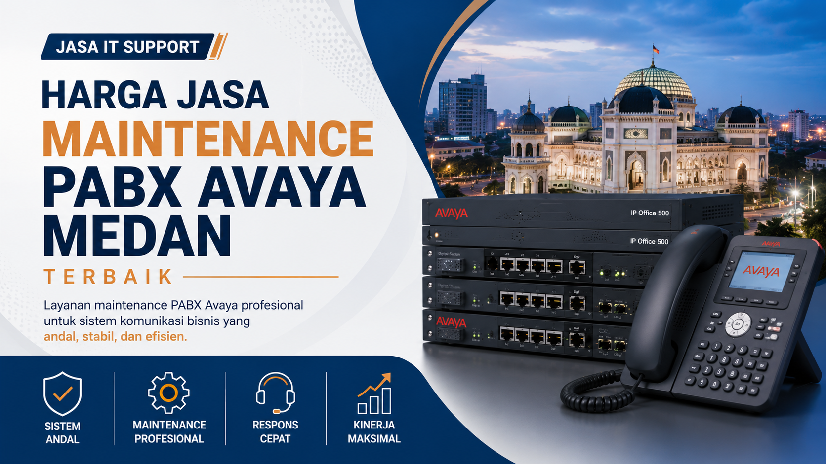 Harga Jasa Maintenance PABX Avaya Medan Terbaik