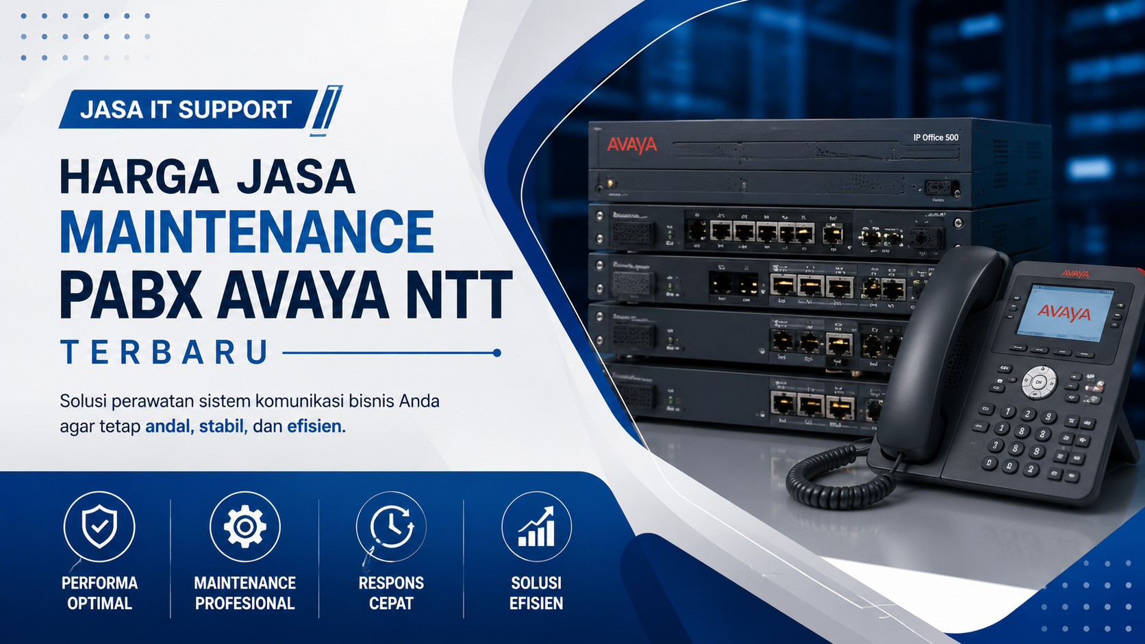 Harga Jasa Maintenance PABX Avaya NTT Terbaru