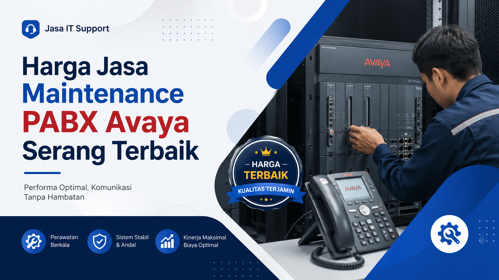 Harga Jasa Maintenance PABX Avaya Serang Terbaik